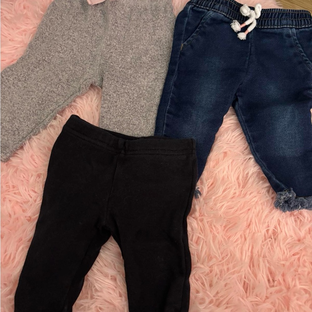 Carter's Blue and Black Jeans Set for Versatile Style